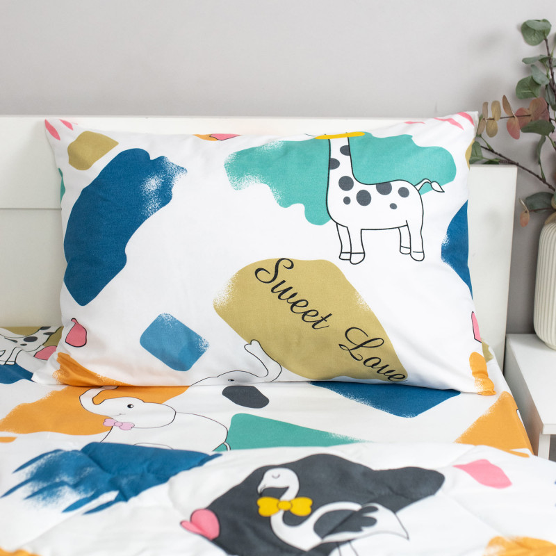 Набор летний БЕНД-ЛН 1,5 сп полисатин (полиэстер 100 %), наволочка (50х70)